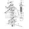 MIKUNI type VM - TM - TMX  Gicleur ralenti -45-