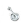 embout de guidon rétroviseur CLASSIC, chrome HIGHSIDER