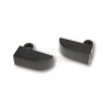 Supports de clignotants HIGHSIDER CNC - NOIR