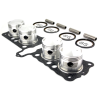 836 - CB750K0-8, F1/2 1969-78 (SOHC) - BIG BORE KIT -  65.00mm Pistons Kit  Inclus Joint de Culasse